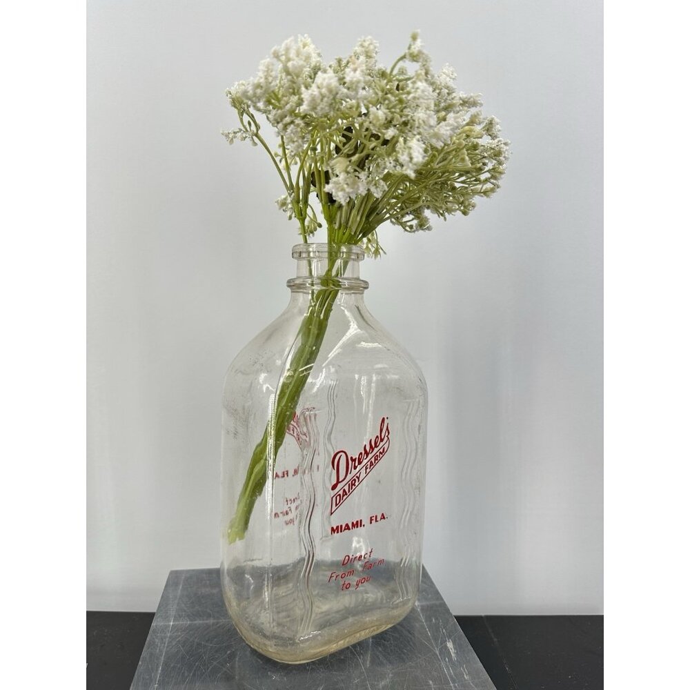 Dressel’s Dairy Farm Miami, florida  Antique/Vintage Milk Bottle